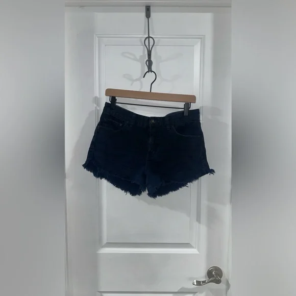 Free People Navy Blue Shorts - Picture 3 of 9